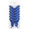 Papillons en plume bleu de 9 cm, 6 unités d’Ashland